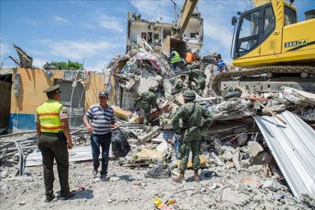 Equateur: Le nouveau bilan des séismes est de 570 morts
